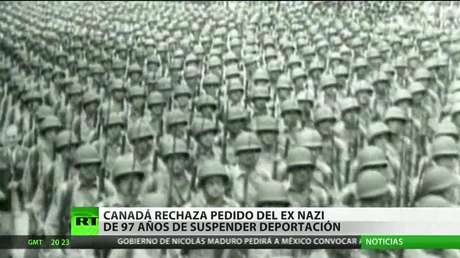 Canadá rechaza pedido de un exnazi de 97 años de suspender su deportación