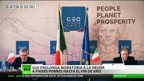 El G20 prolonga una moratoria a la deuda de los países pobres hasta final de año