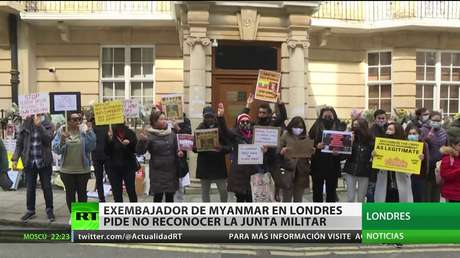 El exembajador de Myanmar en Londres pide al Gobierno británico no reconocer a la Junta Militar