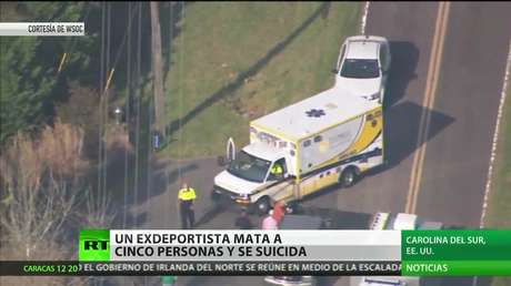 Un exdeportista provoca un tiroteo en Carolina del Sur y mata a 5 personas