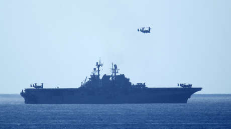 EE.UU. refuerza su presencia militar en el mar de la China Meridional tras desplegar el buque de asalto anfibio USS Makin Island