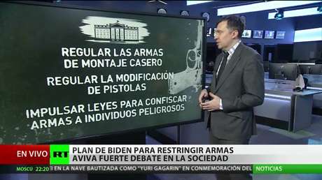 El plan de Biden para restringir las armas aviva un fuerte debate en la sociedad de EE.UU.