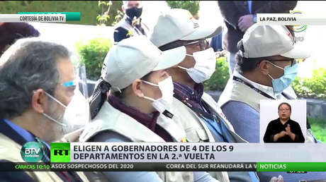 Eligen a gobernadores de 4 de los 9 departamentos de Bolivia en la segunda vuelta