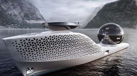 Presentan el proyecto de un yate de propulsión nuclear para ecoturismo e investigaciones, "la Torre Eiffel de nuestra generación"