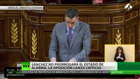 España: Sánchez no prorrogará el estado de alarma a pesar de las críticas de la oposición