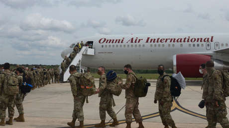 EE.UU. despliega en Arabia Saudita aviones de combate F-16 de la Guardia Nacional