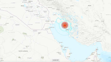 Se registra un sismo de magnitud 5,8 en Irán
