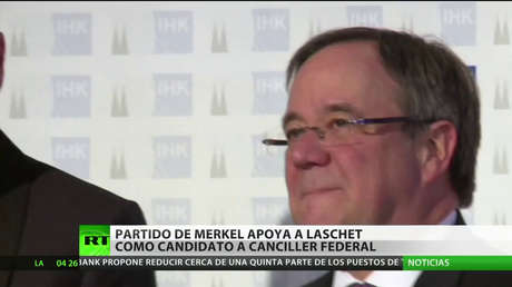 Alemania: El partido de Merkel respalda a Armin Laschet como candidato a la Cancillería