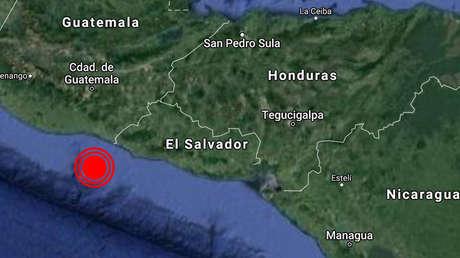 Un sismo de magnitud 4,6 sacude varios departamentos de El Salvador