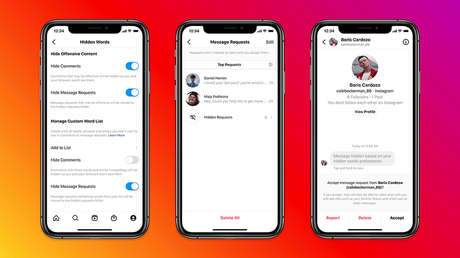 Instagram saca un filtro para proteger a los usuarios de los mensajes agresivos