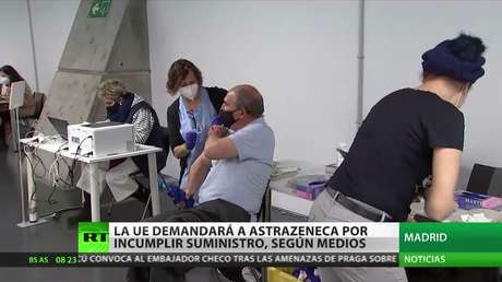 La UE demandará a AstraZeneca por incumplir el suministro de su fármaco obstaculizando así las campañas de vacunación en Europa