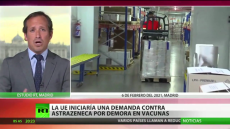 La Comisión Europea prepara una acción legal contra AstraZeneca por la demora en las entregas de su vacuna