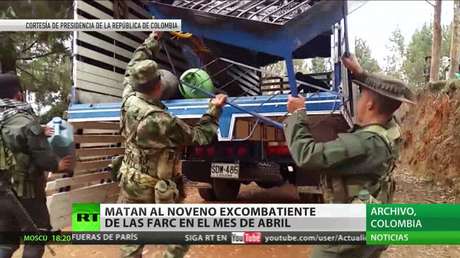 Matan al noveno excombatiente de las FARC del mes de abril en otra jornada de violencia en Colombia