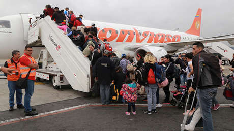 Más de 250.000 migrantes han retornado a Venezuela mediante un plan gubernamental con fines humanitarios