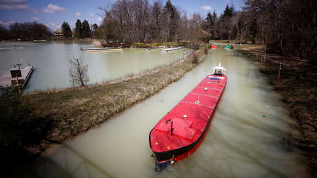 VIDEO: Una réplica del canal de Suez que permite a marineros aprender cómo no quedar atrapados atrae la atención luego del incidente con el Ever Given