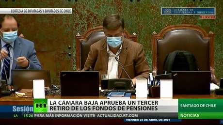 La Cámara de Diputados de Chile aprueba un tercer retiro de los fondos de pensión