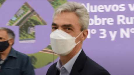 Primeras imágenes desde el sitio del accidente en que perdió la vida el ministro argentino Mario Meoni