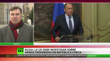 Rusia: La UE debe investigar la presencia de armas prohibidas en la República Checa