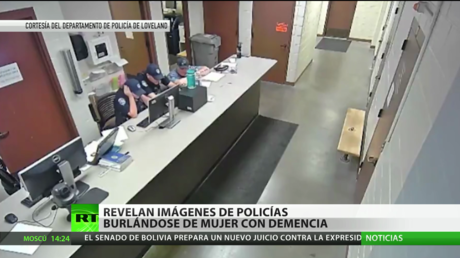 Revelan imágenes de policías burlándose de una mujer de 73 años con demencia en EE.UU.