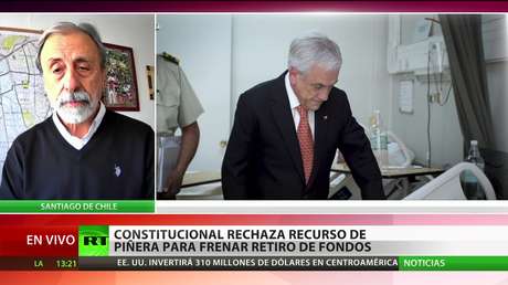 Vocero de No+AFP, sobre el retiro de fondos de pensiones en Chile: "Es probable que Piñera recurra a un veto"