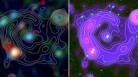 Más preguntas que respuestas: astrónomos descubren otro gigantesco y enigmático 'anillo fantasma' en el espacio intergaláctico