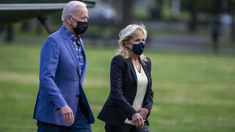 Presidente de EE.UU., Joe Biden, y la primera dama, Jill Biden