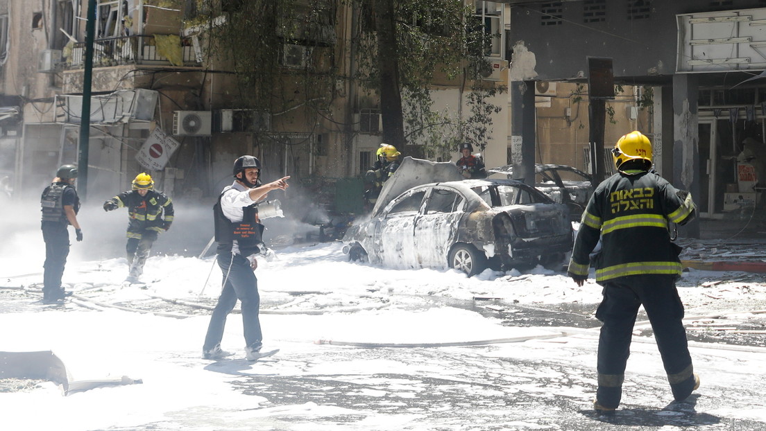 El ala militar de Hamás afirma haber lanzado decenas de cohetes hacia Tel Aviv (VIDEOS, FOTOS)