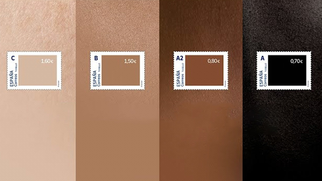 "Cuanto más oscuro sea el sello, menor valor tendrá":  Correos de España lanza una polémica campaña contra el racismo
