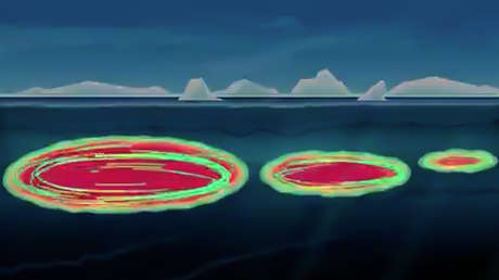 Hallan peligrosas "bombas de calor" que destruyen el hielo marino del Ártico