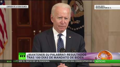 Biden hace balance de sus primeros 100 días en la Casa Blanca