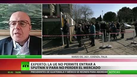 Experto opina que la UE no permite la entrada de la Sputnik V para no perder mercado