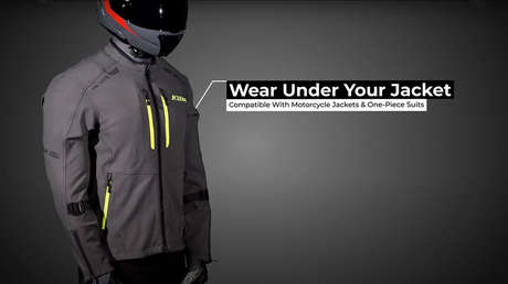 Lanzan un chaleco para motocicletas con un 'airbag' por suscripción que dejará de funcionar si no se paga (FOTO)