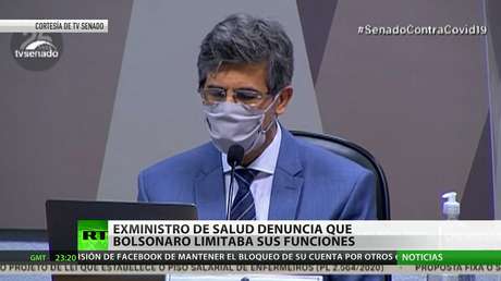 Exministro de Salud de Brasil denuncia que Bolsonaro limitaba sus funciones