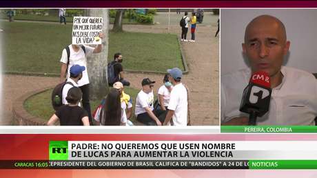 El padre del manifestante Lucas Villa, que recibió 8 disparos mientras protestaba, pide no usar el nombre de su hijo para fomentar más violencia