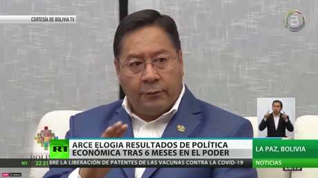 Luis Arce elogia los resultados de la política económica y sanitaria en los primeros 6 meses de su gobierno