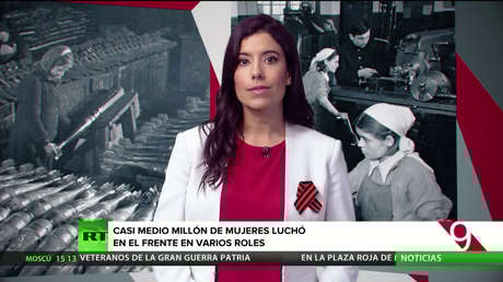 Casi medio de millón de mujeres lucharon en varios roles en el frente de la Gran Guerra Patria