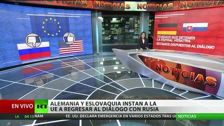 Alemania y Eslovaquia instan a la Unión Europea a regresar al diálogo con Rusia