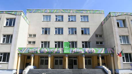 VIDEO: El momento en que el tirador ingresa a la escuela de Kazán antes de abrir fuego y matar a nueve personas