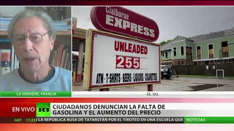Ciudadanos de EE.UU. denuncian la falta de gasolina y el aumento del precio