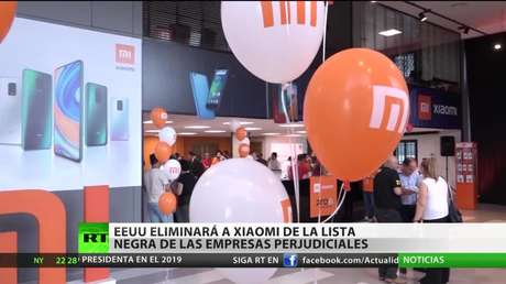 EE.UU. sacará a Xiaomi de su lista negra de empresas relacionadas con el Ejército chino