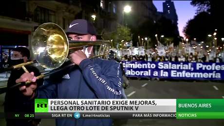 Argentina: El personal sanitario exige mejoras y acelerar la vacunación