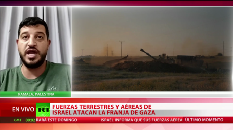 Fuerzas terrestres y aéreas de Israel atacan la Franja de Gaza