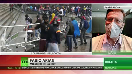 El Comité del Paro Nacional de Colombia se reúne con la ONU