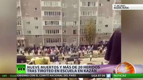 Rusia: El tiroteo en una escuela de Kazán deja 9 muertos y más de 20 heridos