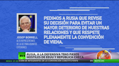 Rusia aprueba su lista de países no amistosos tras las actuaciones hostiles de EE.UU. y República Checa