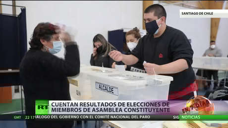 Chile: Cuentan los resultados de elecciones de los miembros de la Asamblea Constituyente