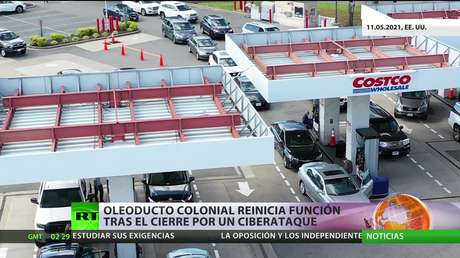 El oleoducto Colonial Pipeline reanuda su funcionamiento tras cerrar por un ciberataque