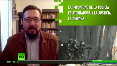 Analista declara que la impunidad de la Policía colombiana sobre los casos de violación de DD.HH. "ya es aterradora"