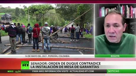 Senador afirma que la orden de Duque de desplegar la fuerza pública contradice la instalación de la Mesa Nacional de Garantías