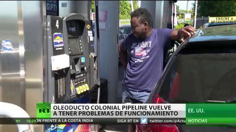 El oleoducto Colonial Pipeline vuelve a tener problemas de funcionamiento